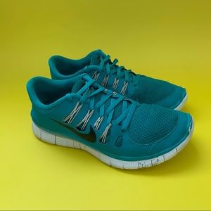 Teal Nike Running Shoes 